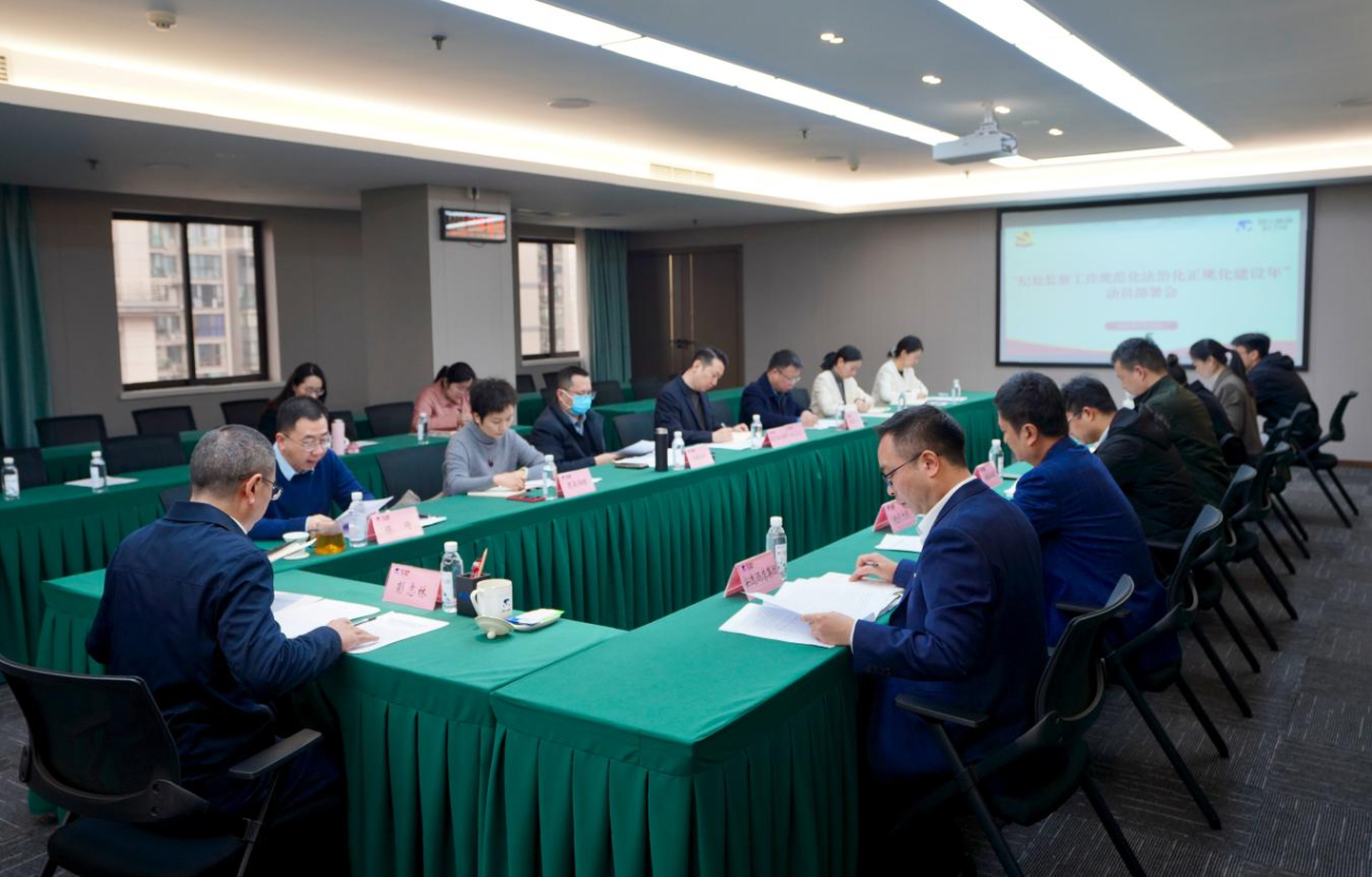 省纪委监委驻省云顶集团集团纪检监察组召开“纪检监察事情规范化法治化正规化建设年”行动发动安排聚会